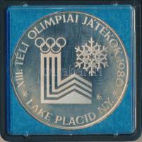 1980. 500Ft Ag "Téli Olimpia-Lake Placid" T:PP R! Eredeti MNB plasztiktokban!