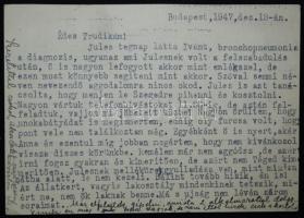 Lutz Lakk és Festékgyár R.T. reklám levelező-lap