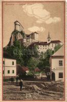 Árvavára castle and the Steindl shop (EK)