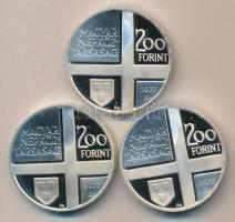 1977. 200Ft Ag 3klf "Festők II.-Mányoki, Rippl-Rónai, Csontváry" sor T:PP Csak 5-5000db!