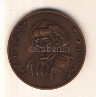 Kéri Ádám (1944-) 1982. "Kodály Zoltán - Háry János" Br emlékérem (60mm) T:1