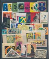 1916-1975 40 db régi és modern levélzáró