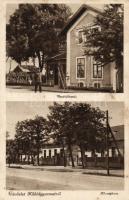 Kőhídgyarmat railway station, town hall (fl)