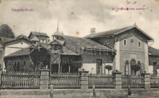 Várgedefürdő Dr. Stojkovits castle (fl)