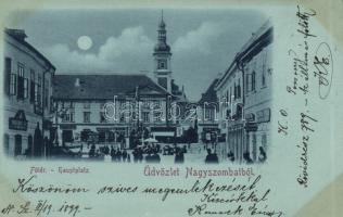 1899 Nagyszombat main square (cut)