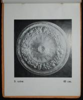 Budapesti Cementárugyár: Stukkó rozetta mintakönyve sok képpel