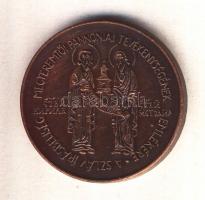 Szabolcs Péter (1942-) 1985. "MÉE Zalaegerszeg / Cirill és Method" Br emlékérem (42,5mm) T...
