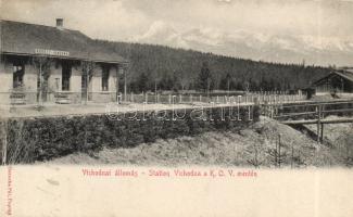 Vichodna K.O.V. railway station (Rb)