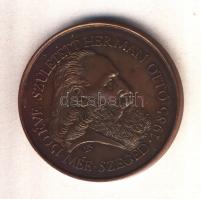 Lapis András (1942-) / Szabó Géza (1939-) 1987. "MÉE Szeged / Herman Ottó" Br emlékérem (4...