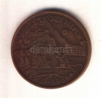 Garamkeszi János (1936-) 1983. "MÉE Mosonmagyaróvár / Szigetközi Napok" Br emlékérem (42,5...