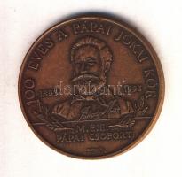 Bognár György (1944-) 1993. "MÉE Pápai Csoport-100 éves a pápai Jókai Kör" Br emlékérem (4...