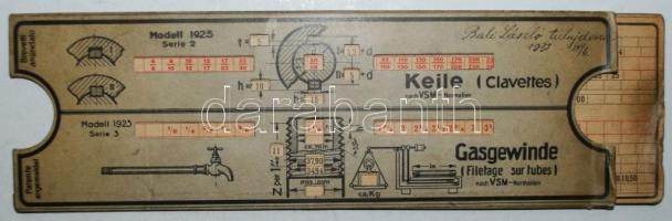 1923 tolómérce eredeti papír tokjában