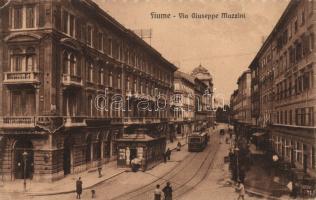 Fiume Giuseppe Mazzini street, tram (EK)