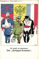 The ´Cripple Entente´, war propaganda, satire, Lustigen Blätter s: Trier