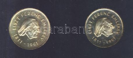 1961. 25Ft Ag + 50Ft Ag "Liszt" pár T:P Eredeti plasztiktokban!