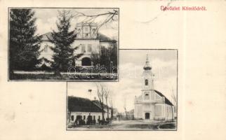 Kömlőd kastély, templom