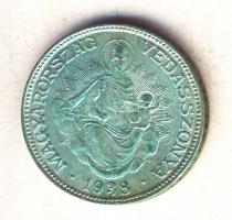 1938. 2P Ag "Madonna" T:2,2-