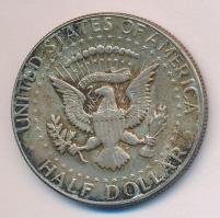 Amerikai Egyesült Államok 1969D. 1/2$ Ag "Kennedy" T:2/2- USA 1969D. 1/2 Dollar Ag "Kennedy" C:XF/VF