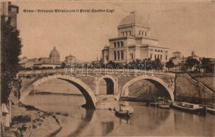 Rome synagogue, bridge (EK)