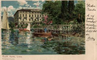 Riva Hotel Lido, s: Deimer, litho