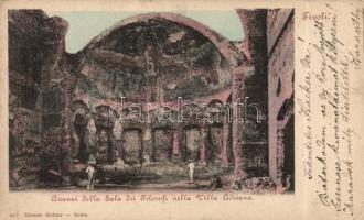 Tivoli Hadrian's Villa, Hall of the Philosophers (EK)