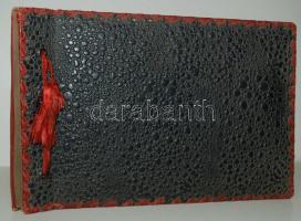 cca 1930 Bőr fotóalbum kiváló állapotban /  Vintage photo album