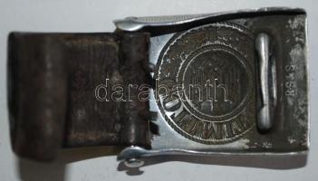cca 1940 Eredeti Wehrmacht német katonai övcsat RS&S. jelzéssel / WW. II. military belt buckle. ...