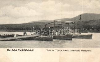 Tahitótfalu uszályhíd