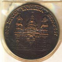 1983. "Szent István Bazilika felújítása" nagyalakú öntött Br emlékérem (d=82mm) Szign.:PAX...