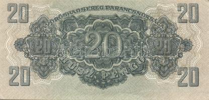 1944. 20P "Vörös Hadsereg" T:II + 1945. 100P T:I-