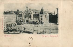 1899 Budapest IX. Központi Vásárcsarnok (EK)