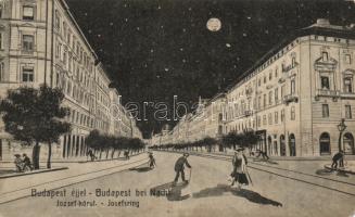 Budapest VIII. József körút éjjel (EM)