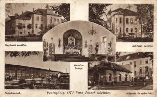 Budapest XV. Pestújhely Vass József kórház (fa)