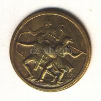 Berán Lajos (1882-1943) 1943. "Országos Leventeverseny" Br díjérem (33mm) T:2-