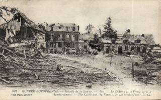 Somme - Hem WW. I. war ruins