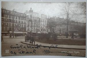 1928 Latabár Kálmán és Árpád által saját kezűleg írt képeslap édesanyjuknak Párizsból