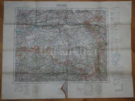 cca 1910 NY-Európa 4 db katonai térkép, Svájc, Belgium, Franciaország mind nagyon jó állapotban / France, Belgium, Switzerland 4 different military maps all in good condition