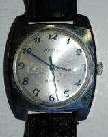 Szép állapotú, 16 köves Vosztok karóra szíjjal