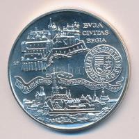 1990. 500Ft Ag "Mátyás király / Buda látképe" T:BU