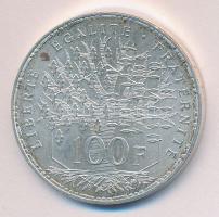 Franciaország 1982. 100Fr Ag "Pantheon" T:1- France 1982. 100 Francs Ag "Pantheon" C:AU