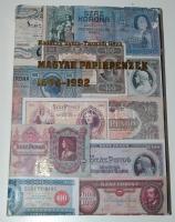 Rádóczy Gyula-Tasnádi Géza: Magyar papírpénzek 1848-1992, a szerző Tasnádi Géza aláírásával