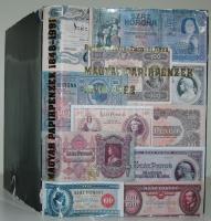 Rádóczy Gyula-Tasnádi Géza: Magyar papírpénzek 1848-1992, a szerző Tasnádi Géza aláírásával