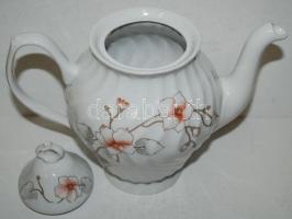 Apulum nagyméretű teás kiöntő, jelzett, hibátlan, m:25 cm h:26 cm