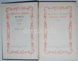 Herczeg Ferenc: Északi fény. (Herczeg Ferenc Munkái Gyűjteményes Díszkiadás XXXI.) Bp., 1925, Singer és Wolfner. Kiadói aranyozott egészvászon kötésben