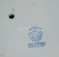 Aquincumi, kisfiú a nyuszival, kézzel festett, hibátlan, jelzett, 13×9 cm