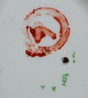 Lúd pár, kézzel festett, jelzett, hibátlan, m:10 cm h:8 cm