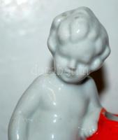 Puttó a szívecskével, jelzett, hibátlan, m:11 cm