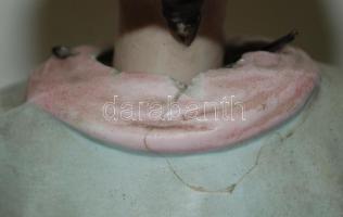 Bólogató kínai antik pár, kézzel festett és karcolt, apró lepattanások és ragasztások, BÁV címkével ...