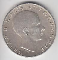 Jugoszlávia 1938. 50D Ag "I. Sándor" T:2- Yugoslavia 1938. 50 Dinara Ag C:VF