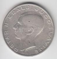 Jugoszlávia 1938. 20D Ag T:2- Yugoslavia 1938. 20 Dinara Ag C:VF